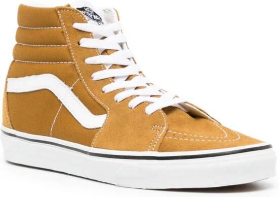 Vans SK8 Hi logo-patch sneakers Yellow