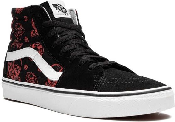 Vans Sk8 Hi "Love You To Death" sneakers Black