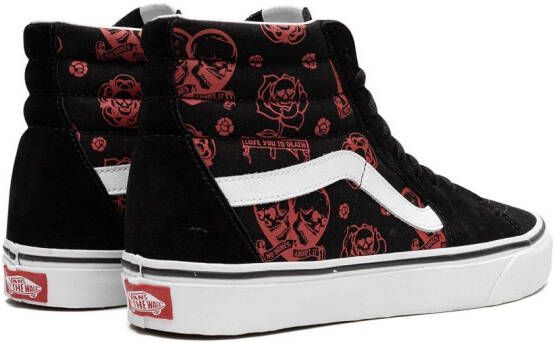 Vans Sk8 Hi "Love You To Death" sneakers Black