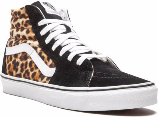 Vans Sk8-Hi "Leopard" sneakers Black