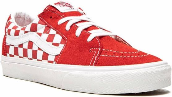 Vans Sk8-Low "Red Checkerboard" sneakers