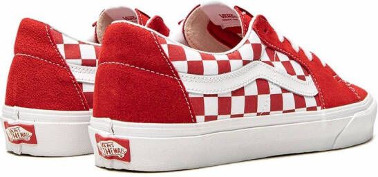 Vans Sk8-Low "Red Checkerboard" sneakers