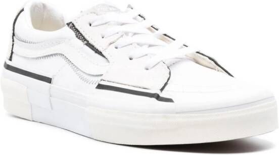 Vans Sk8-Low Reconstruct canvas sneakers White