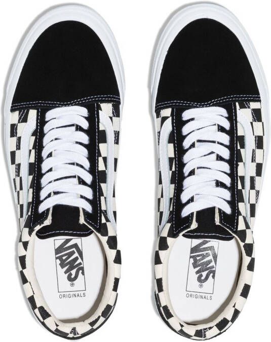 Vans UA OG Old Skool checkerboard sneakers Black