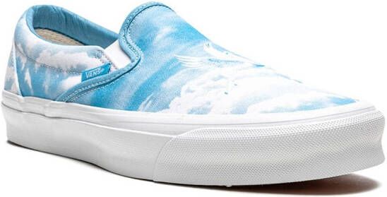 Vans x Kith OG Classic Slip-On "Clouds" sneakers Blue