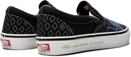 Vans Skate Slip-On "Krooked By Natas For Ray" sneakers Black