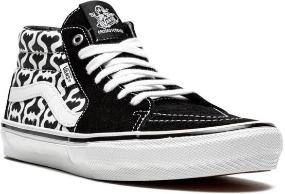 Vans x Supreme Skate Grosso Mid "Monogram S Black" sneakers
