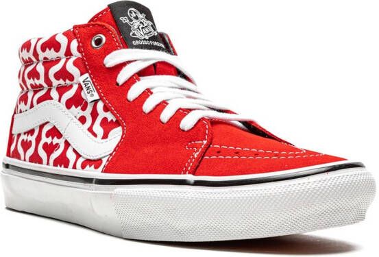 Vans x Supreme Skate Grosso Mid "Monogram S Red" sneakers
