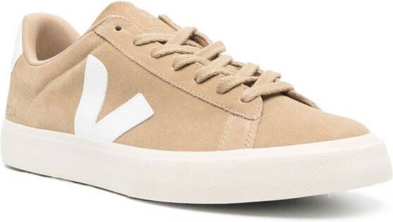 VEJA Campo low-top suede sneakers Neutrals