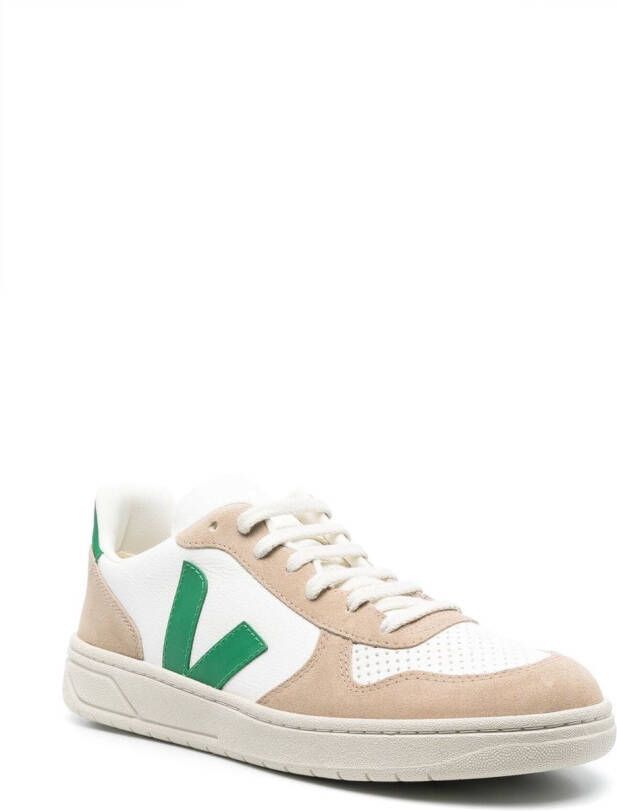 VEJA colour-block low-top sneakers White