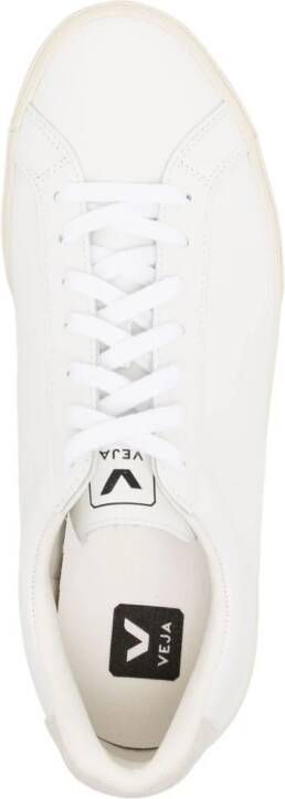 VEJA Esplar logo-print leather sneakers White