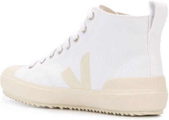 VEJA high top lace-up sneakers White