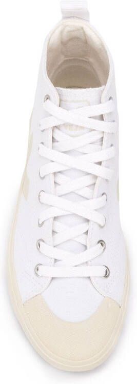 VEJA high top lace-up sneakers White