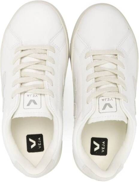 VEJA Kids Esplar lace-up leather sneakers White