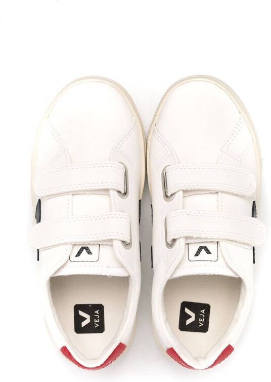 VEJA Kids Esplar leather sneakers White