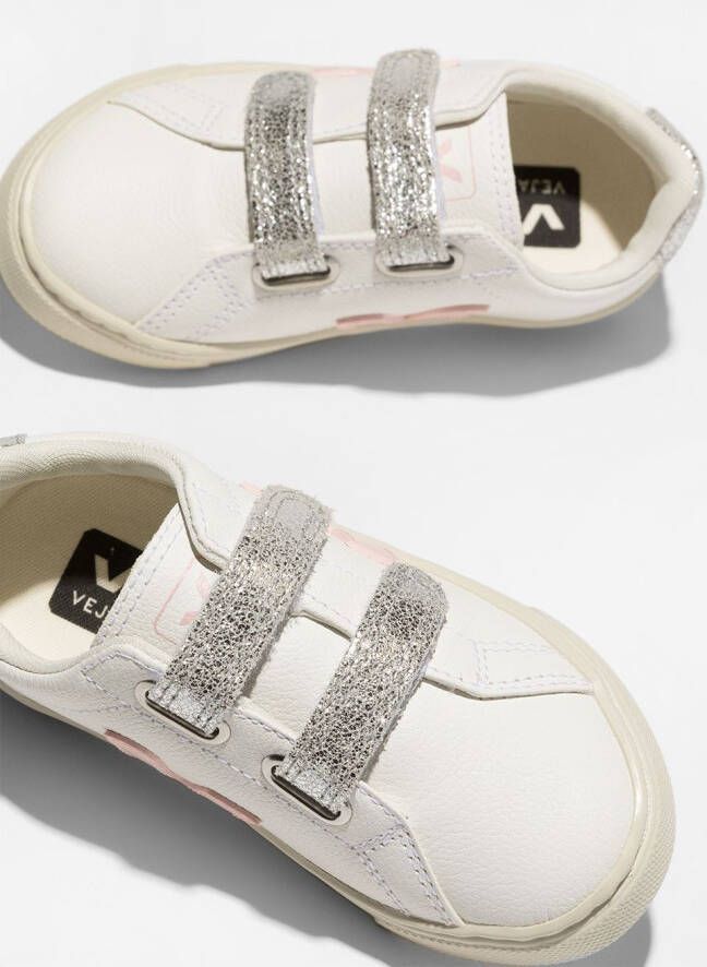 VEJA Kids Esplar touch-strap sneakers White