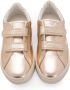 VEJA Kids laminated touch strap sneakers Gold - Thumbnail 3
