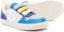 VEJA Kids logo appliqué touch-strap sneakers Blue - Thumbnail 2