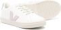 VEJA Kids logo-patch low-top leather sneakers White - Thumbnail 2