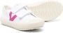 VEJA Kids logo-print touch-strap canvas sneakers White - Thumbnail 2