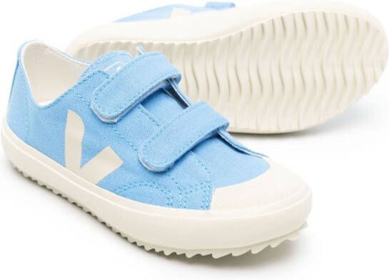 VEJA Kids Ollie touch-strap sneakers Blue