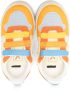 VEJA Kids V-10 Chromefree touch-strap sneakers Orange - Thumbnail 3