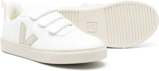 VEJA Kids V 10 CWL touch-strap sneakers White