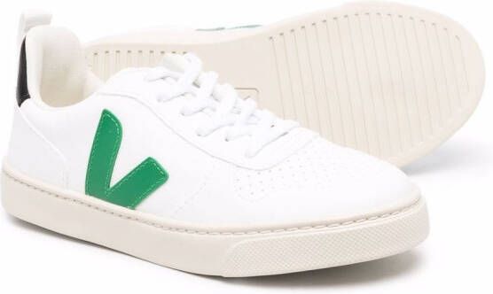 VEJA Kids V-10 lace-up sneakers White