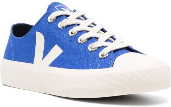 VEJA logo-patch low-top sneakers Blue