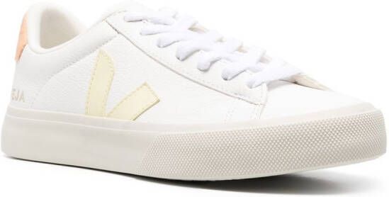 VEJA low-top leather sneakers White