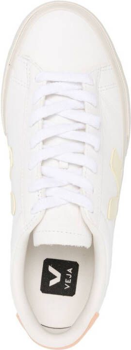 VEJA low-top leather sneakers White