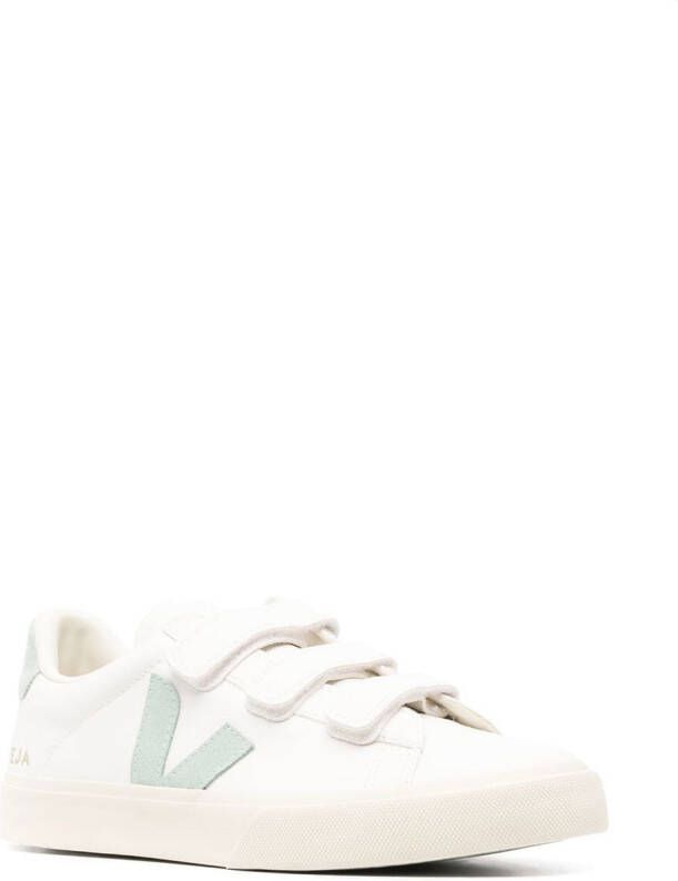 VEJA touch-strap logo-print sneakers White