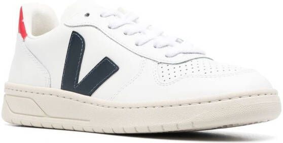 VEJA V-10 lace-up low-top sneakers White