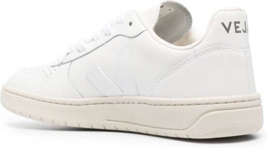 VEJA V-10 leather sneakers White