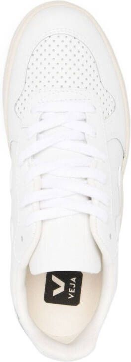 VEJA V-10 leather sneakers White