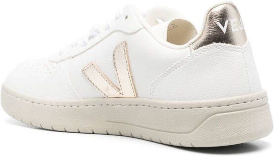 VEJA V-10 leather sneakers White