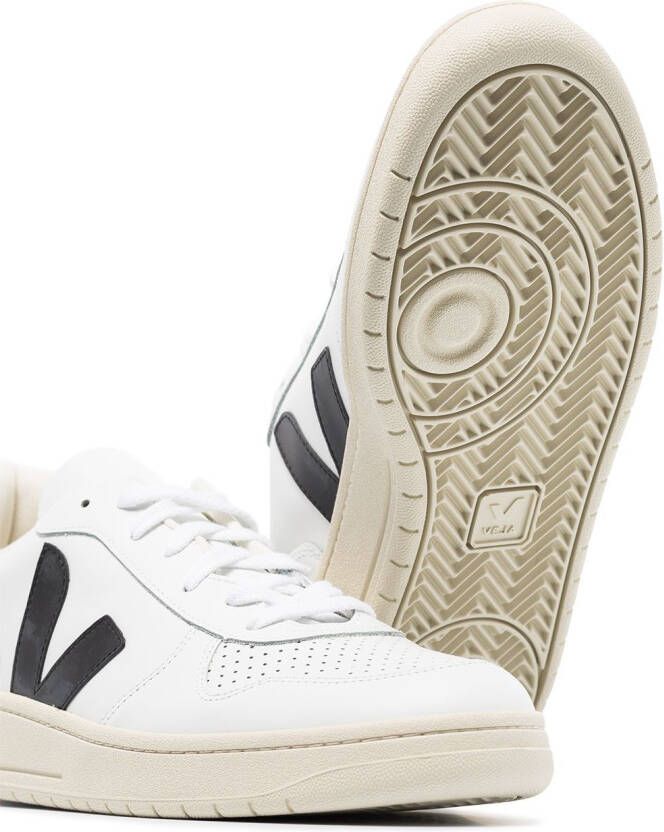 VEJA V-10 leather sneakers White