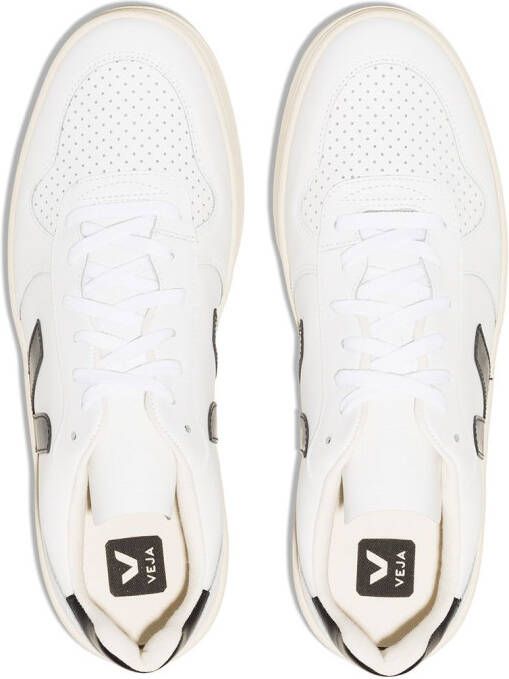 VEJA V-10 leather sneakers White