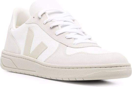 VEJA V-10 mesh low-top sneakers White