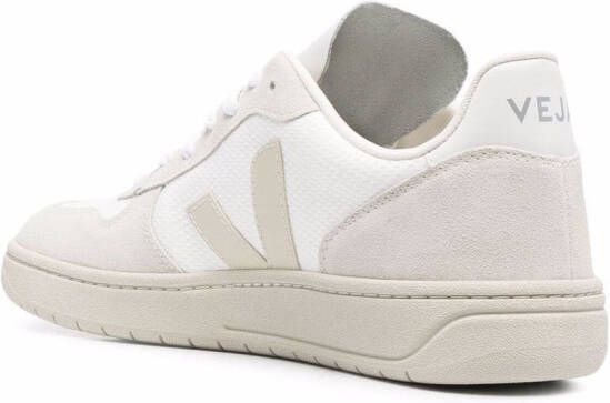 VEJA V-10 mesh low-top sneakers White