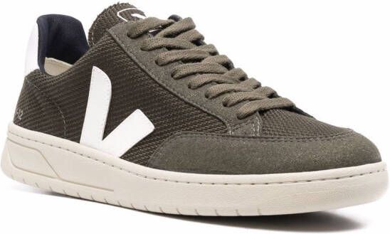 VEJA V-12 lace-up sneakers Green