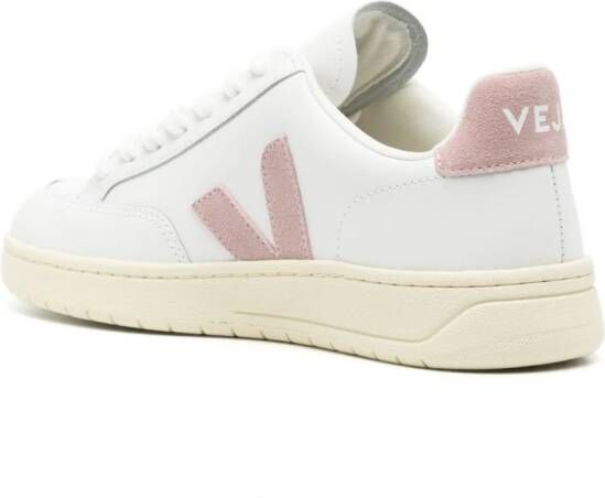 VEJA V-12 leather sneakers Pink