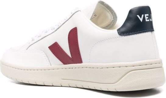 VEJA V-12 panelled lace-up sneakers White
