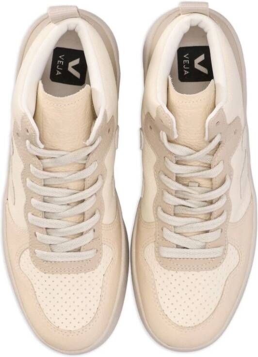 VEJA V15 Chromefree high-top sneakers White