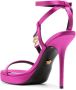 Versace 110mm Medusa satin sandals Pink - Thumbnail 3