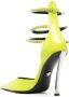 Versace 110mm studded leather pumps Yellow - Thumbnail 3