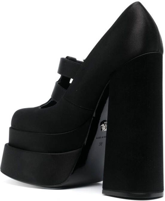 Versace Aevitas 160mm platform pumps Black