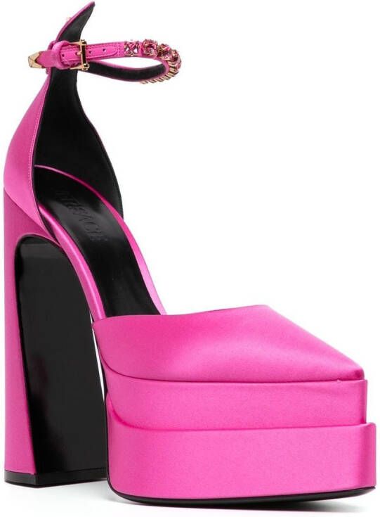 Versace 170mm Mary Jane platform sandals Pink