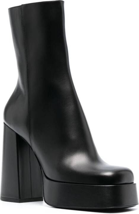 Versace Aevitas 120mm single-platform boots Black