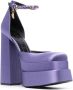 Versace Aevitas 160mm platform Medusa-charm pumps Purple - Thumbnail 2